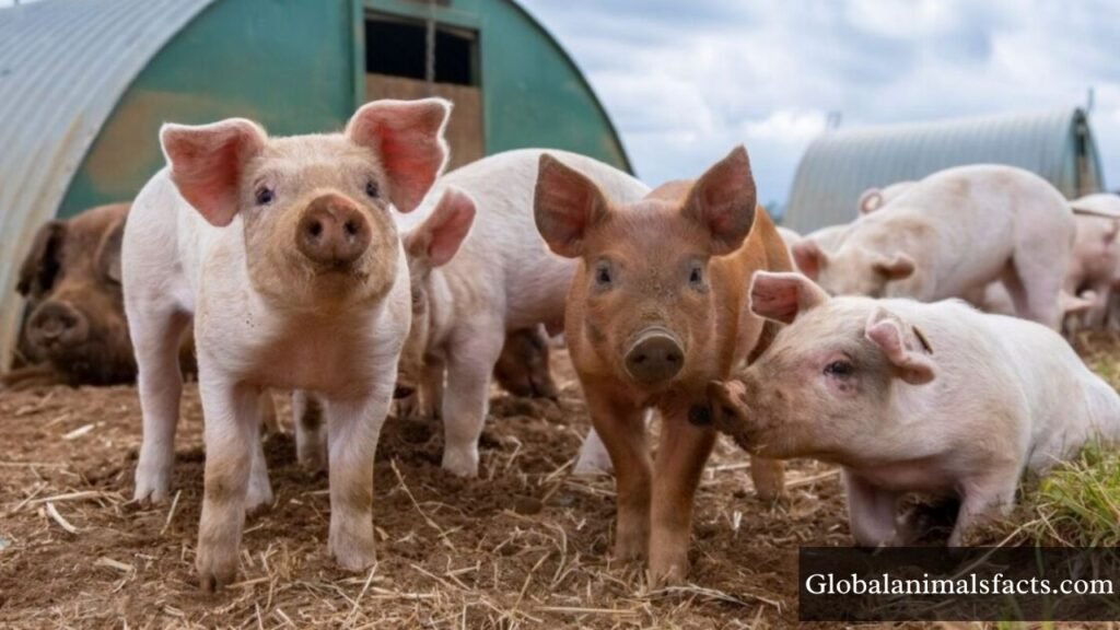 animals drinking water